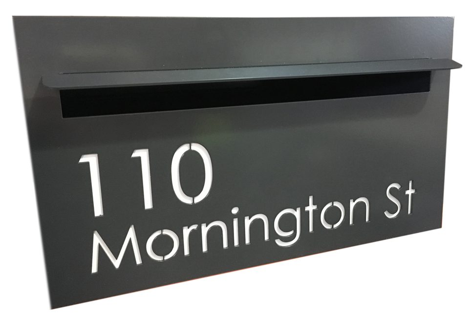 A4 Aluminium Letterbox - Image 4