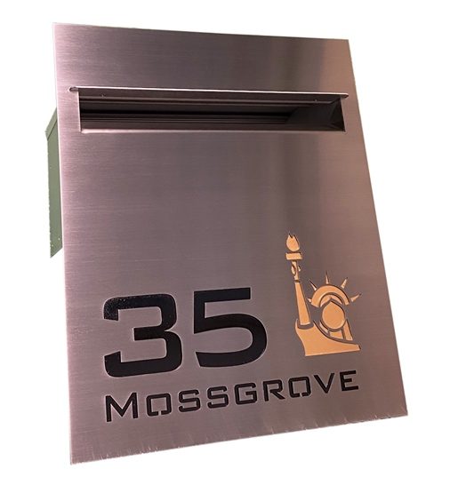 Tropicana Copper Letterbox