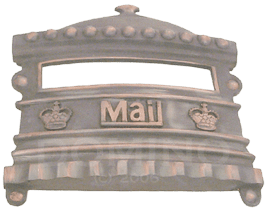 MB 9220 Brass Mailbox Cover