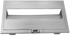 MB 9227 Brass Front Open Plate