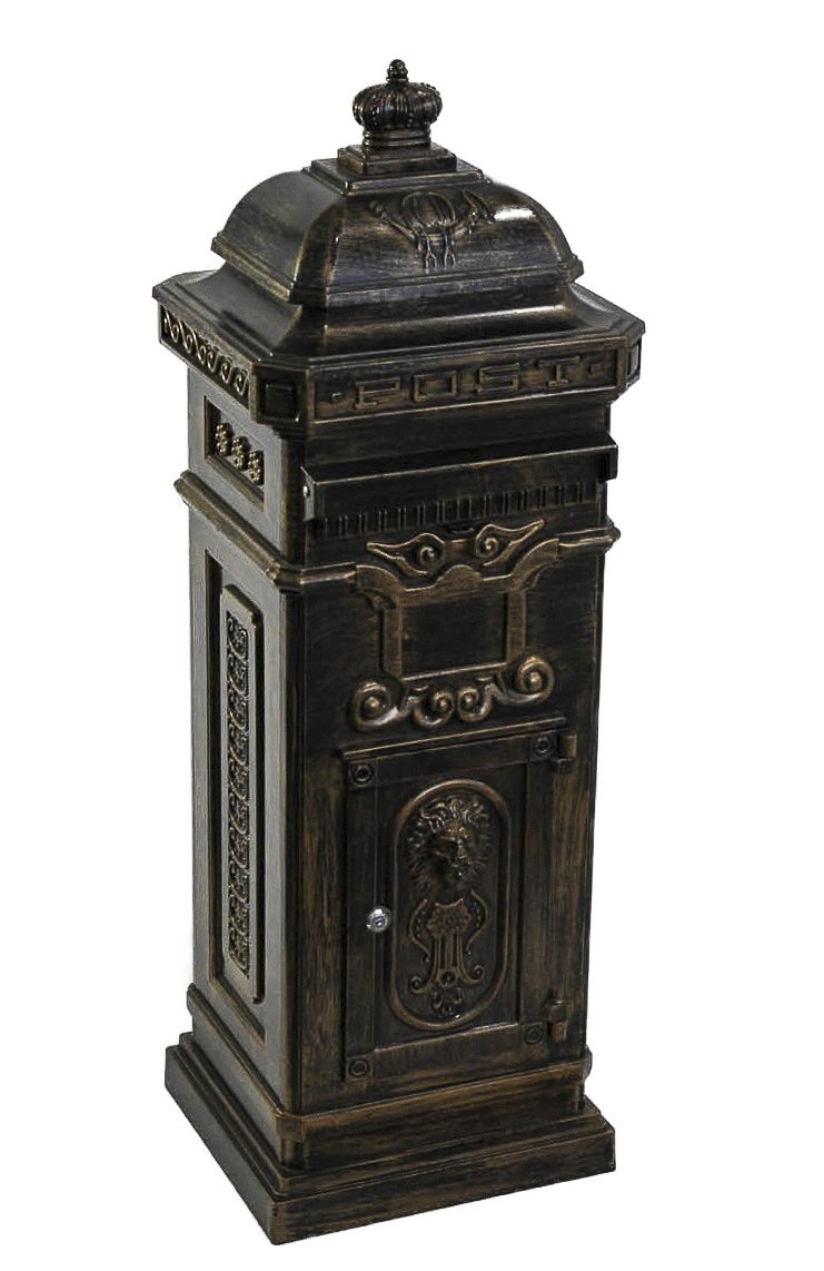 Cast Pillar Letterbox