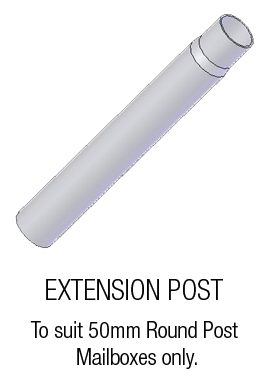 Extension Post Letterbox