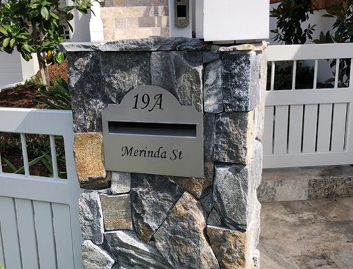 Hampton Rd Stainless Letterbox - Image 3
