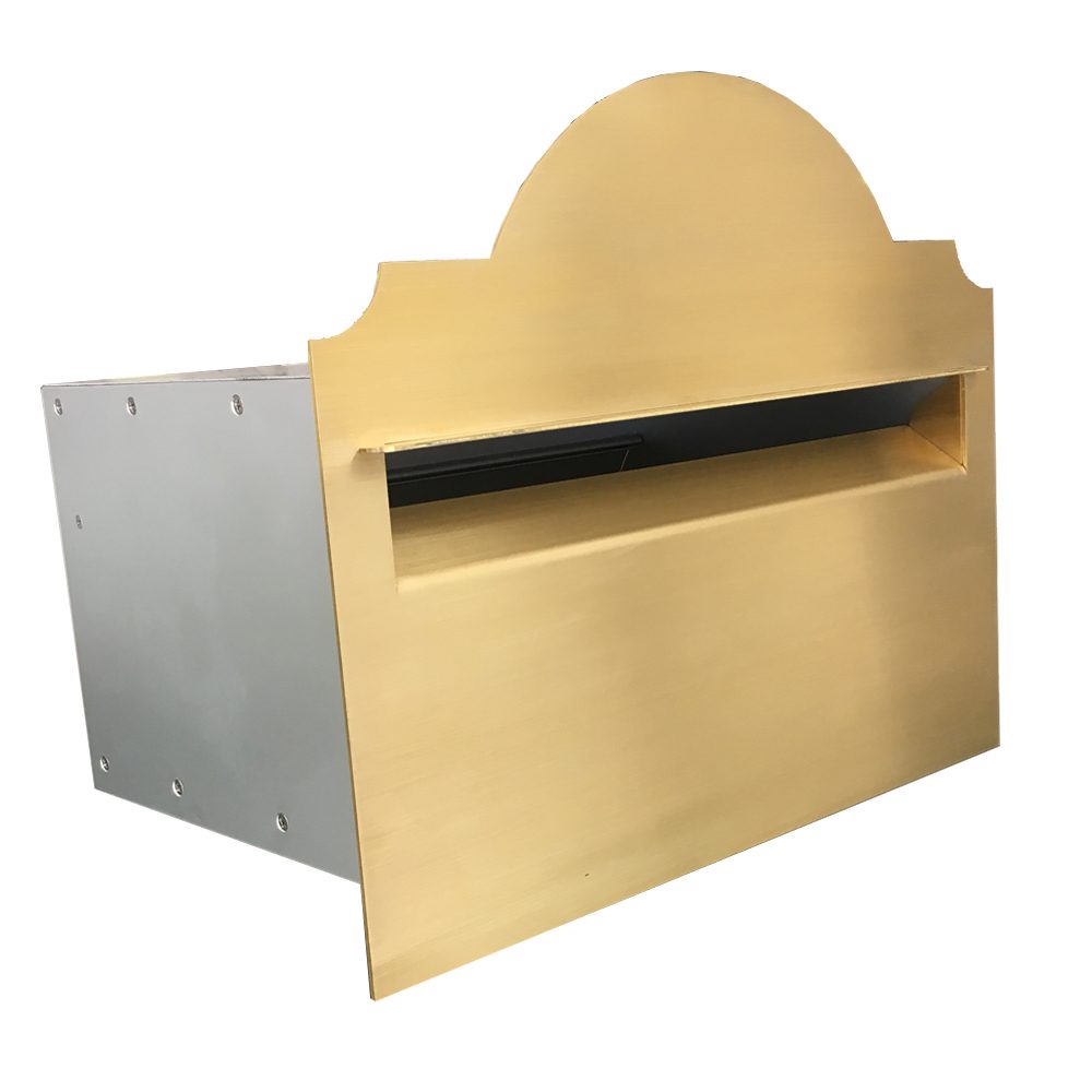 Hampton Brass A4 Letterbox