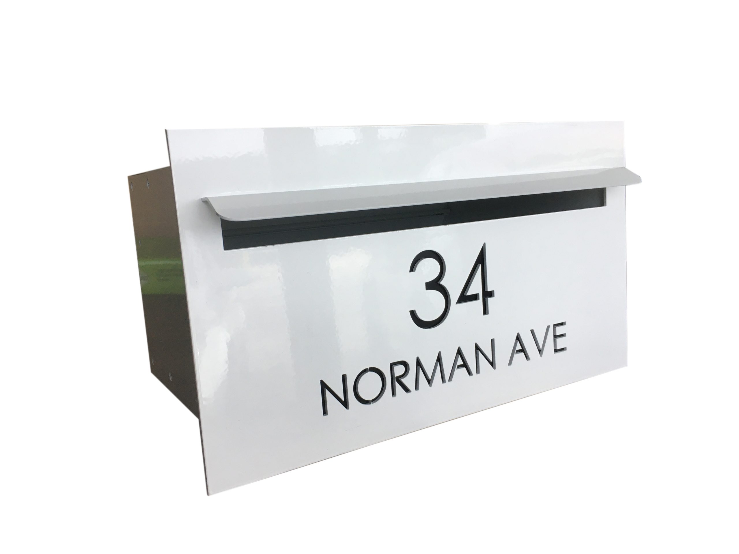 A4 Aluminium Letterbox