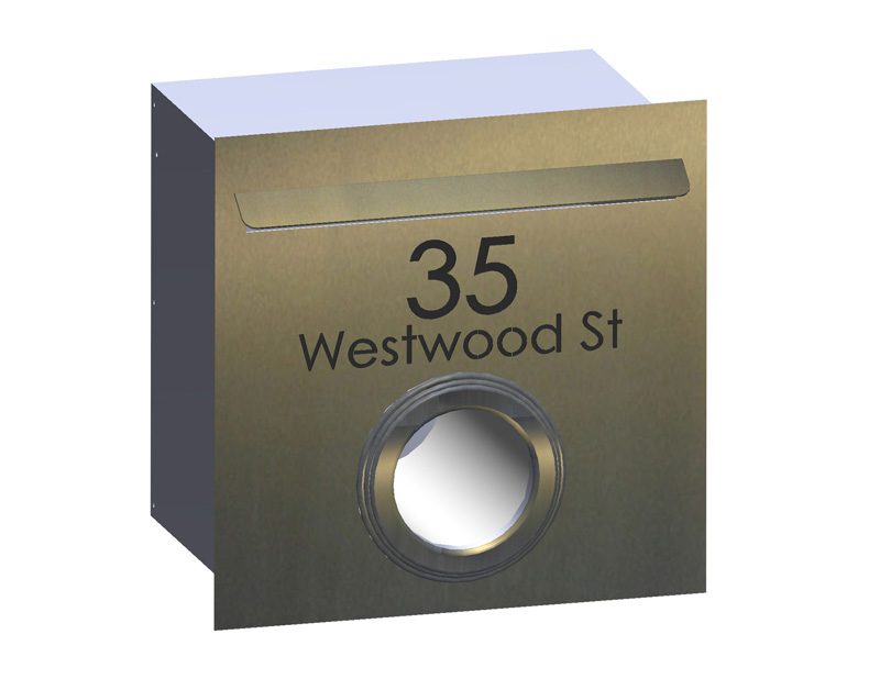 A4 Stainless Mailbox/PH