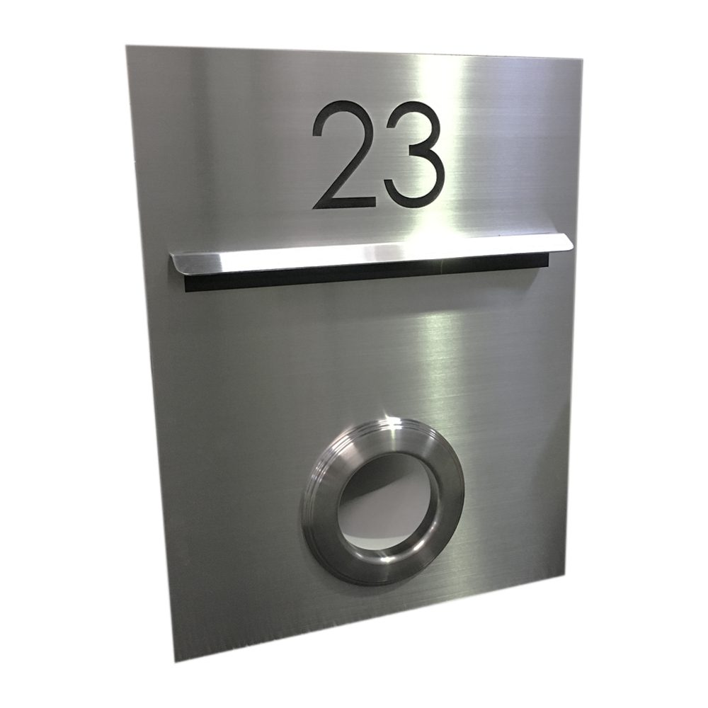 Magnolia Stainless Letterbox - Image 3