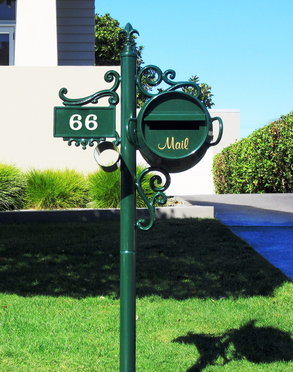 Medium Cream Can Mailbox