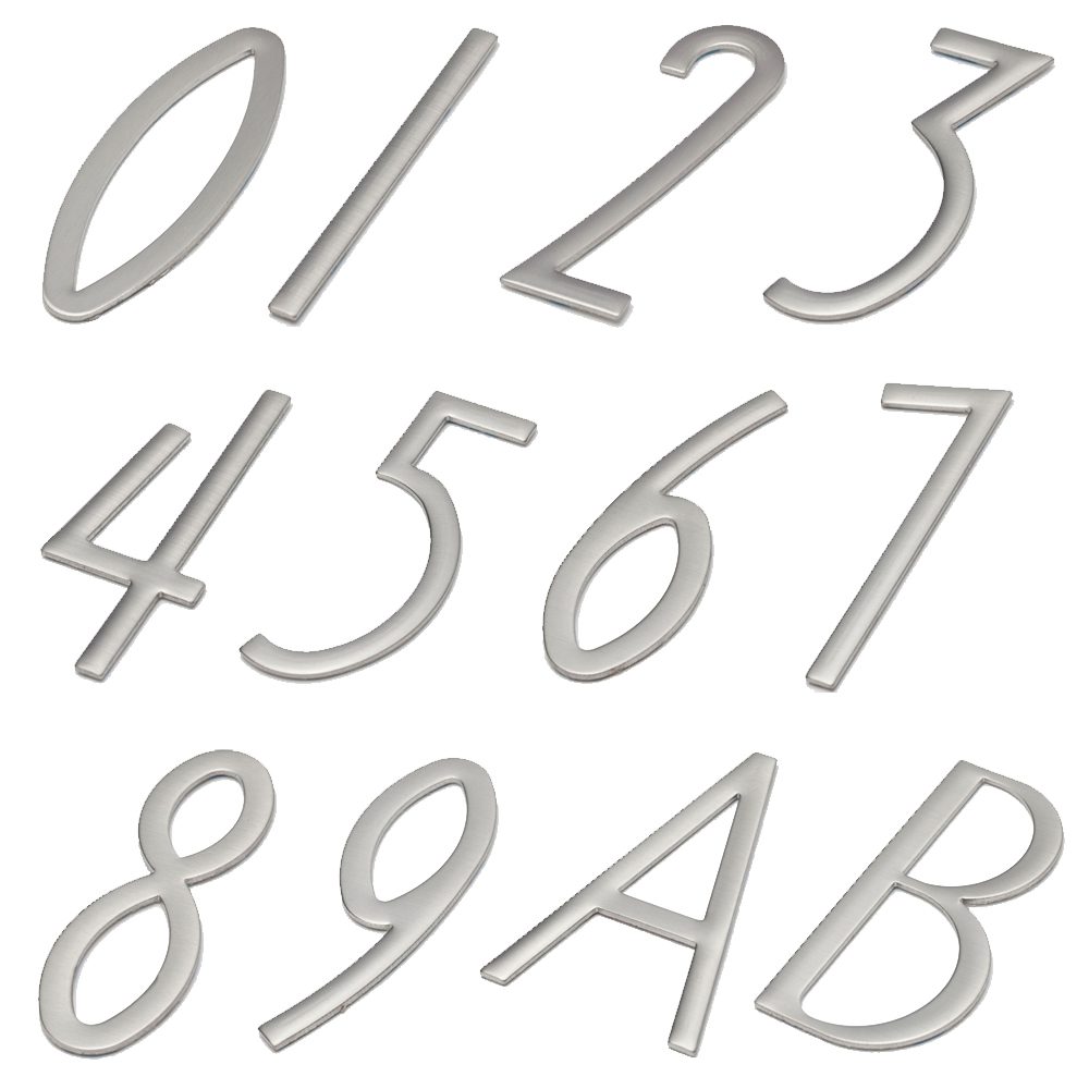 160mm Neo Numeral S/Steel
