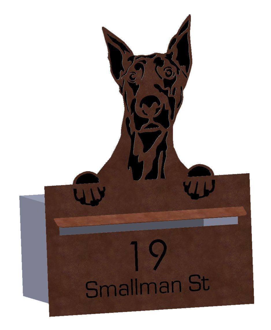 Dog Box Copper Letterbox - VIP Series